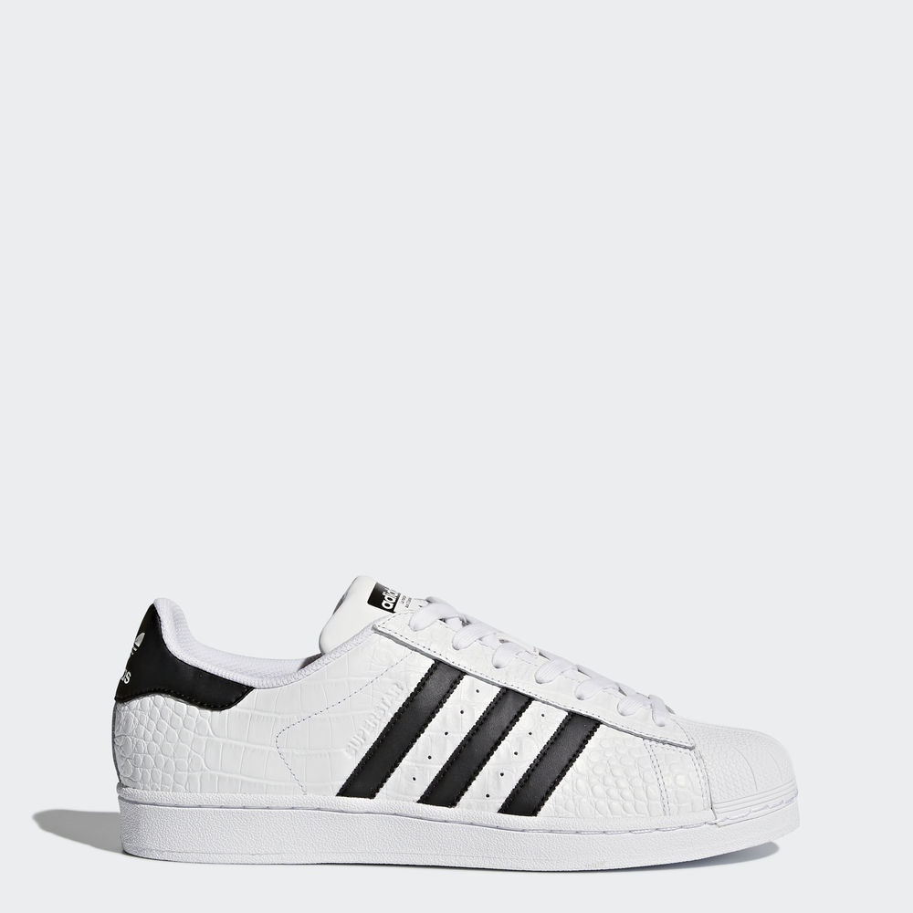 Adidas Superstar - Originals γυναικεια - Ασπρα/Μαυρα,Μέγεθος: EU 36 – 54 2/3 (166OZRDT)